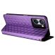 Чехол Deexe Rhombus Book для Blackview Color 8 - Purple (378003V). Фото 4 из 6