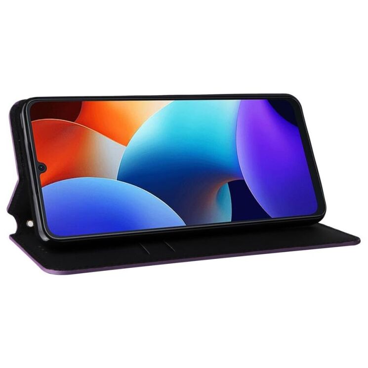 Чехол Deexe Rhombus Book для Blackview Color 8 - Purple: фото 3 из 6
