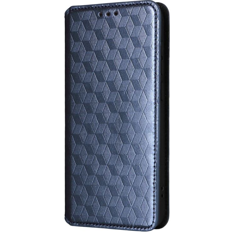 Чохол Deexe Rhombus Book для OnePlus 15T - Blue: фото 6 з 7
