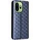 Чохол Deexe Rhombus Book для OnePlus 15T - Blue (410412L). Фото 7 з 7