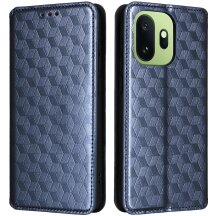 Чохол Deexe Rhombus Book для OnePlus 15T - Blue: фото 1 з 7