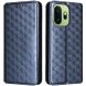 Чохол Deexe Rhombus Book для OnePlus 15T - Blue (410412L). Фото 1 з 7
