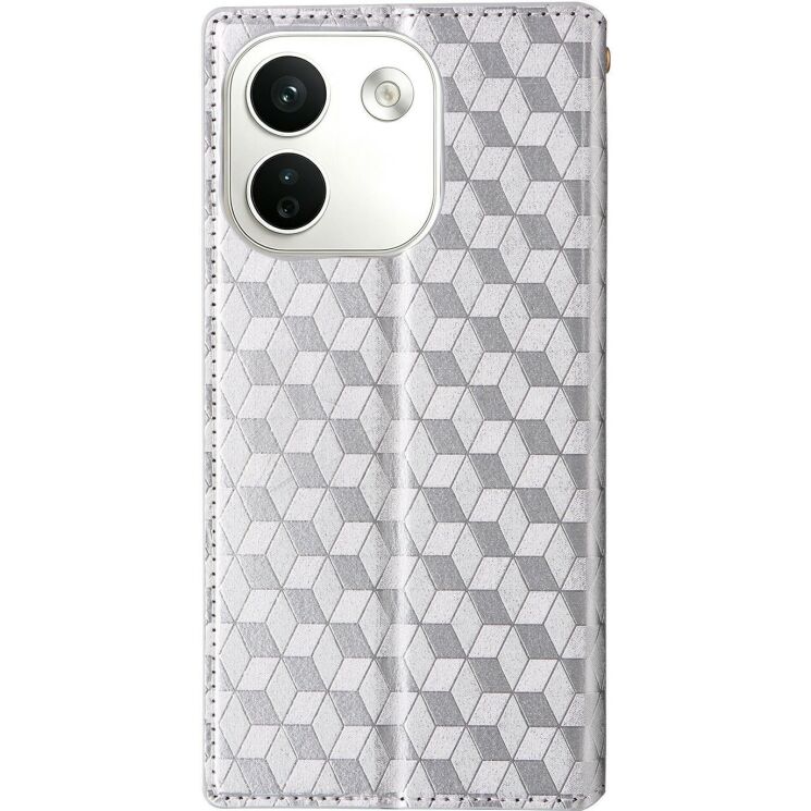 Чехол Deexe Rhombus Book для Xiaomi Redmi Note 17 Pro Max - Silver (430504S) Чехол Deexe Rhombus Book для Xiaomi Redmi Note 17 Pro Max - Silver: фото 7 из 7