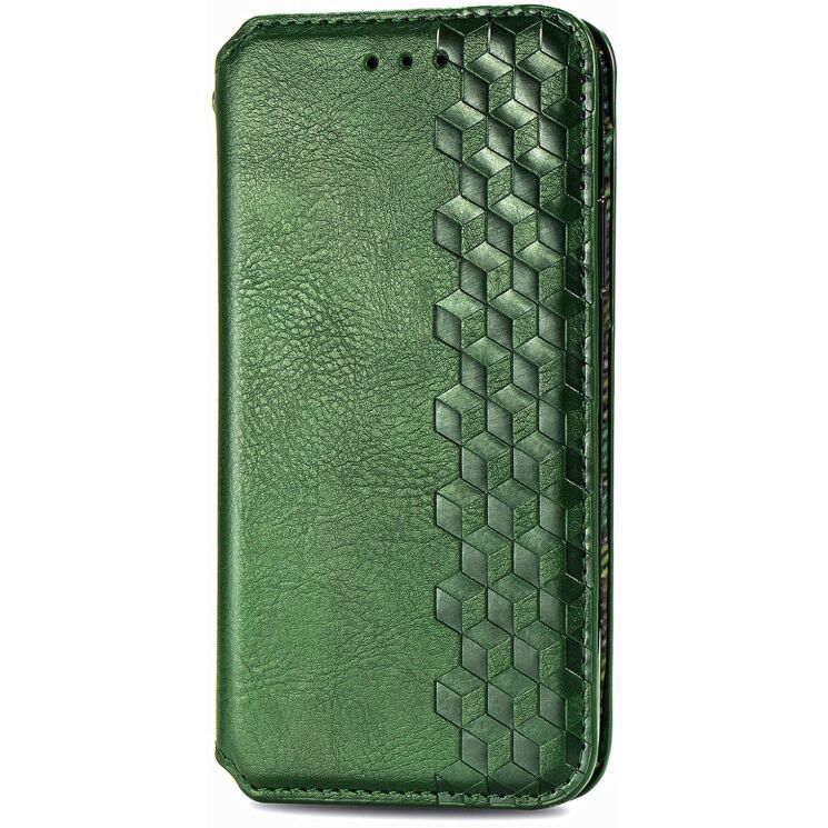 Чехол Deexe Rhombus Wallet для Google Pixel 11 / 11 Pro - Green: фото 4 из 10