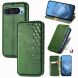 Чехол Deexe Rhombus Wallet для Google Pixel 11 / 11 Pro - Green (425517G). Фото 6 из 10