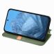 Чехол Deexe Rhombus Wallet для Google Pixel 11 / 11 Pro - Green (425517G). Фото 3 из 10