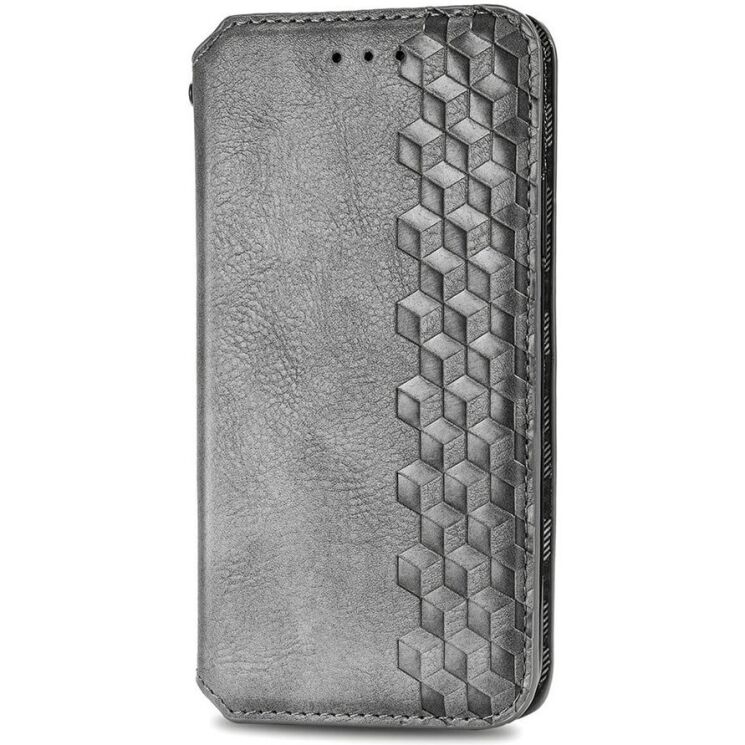 Чохол Deexe Rhombus Wallet для iPhone 18 Pro / 17 Pro - Grey: фото 4 з 6