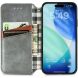 Чохол Deexe Rhombus Wallet для iPhone 18 Pro / 17 Pro - Grey (423625H). Фото 2 з 6