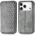 Чохол Deexe Rhombus Wallet для iPhone 18 Pro / 17 Pro - Grey: фото 1 з 6