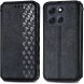 Чехол Deexe Rhombus Wallet для Motorola Edge 70 Fusion - Black (409504B). Фото 2 из 8