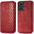 Чохол Deexe Rhombus Wallet для Motorola Moto G24 / G04 / G04s / E14 - Red (347828R)