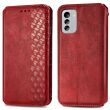 Чохол Deexe Rhombus Wallet для Nokia G60 - Red (307930R)