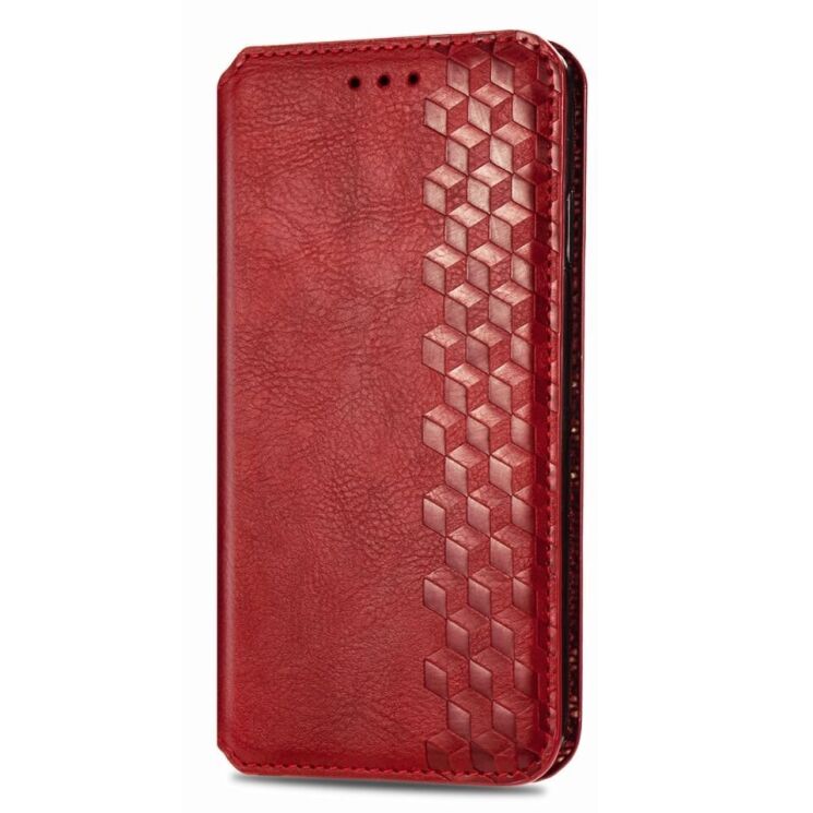 Чохол Deexe Rhombus Wallet для Nokia G60 - Red: фото 5 з 9