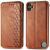 Чехол Deexe Rhombus Wallet для Nothing CMF Phone 1 - Brown: фото 1 из 9