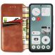 Чехол Deexe Rhombus Wallet для Nothing CMF Phone 1 - Brown (370915Z). Фото 2 из 9