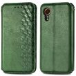 Чехол Deexe Rhombus Wallet для Samsung Galaxy Xcover 7 (G556) - Green (349710G)
