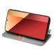 Чехол Deexe Rhombus Wallet для Xiaomi Redmi Note 13 Pro 4G / Poco M6 Pro - Grey (345773H). Фото 3 из 11