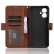 Чохол Deexe Wallet Stand для Infinix Smart 10 - Brown (388200Z). Фото 3 з 13