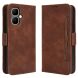 Чохол Deexe Wallet Stand для Infinix Smart 10 - Brown (388200Z). Фото 1 з 13
