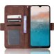 Чехол Deexe Wallet Stand для Nokia C21 Plus - Brown (299905Z). Фото 5 из 6