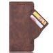 Чехол Deexe Wallet Stand для Nokia C21 Plus - Brown (299905Z). Фото 3 из 6