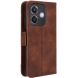 Чехол Deexe Wallet Stand для OPPO A3x / A3 / A40m - Brown (365303Z). Фото 6 из 7