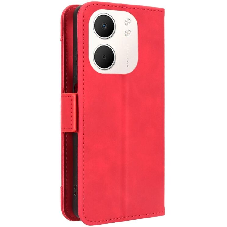 Чохол Deexe Wallet Stand для OPPO A5x - Red: фото 7 з 14