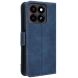 Чехол Deexe Wallet Stand для ZTE Blade A35 / Blade A55 - Blue (367702L). Фото 6 из 7
