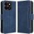 Чехол Deexe Wallet Stand для ZTE Blade A35 / Blade A55 - Blue: фото 1 из 7