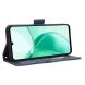 Чехол Deexe Wallet Stand для ZTE Blade A35 / Blade A55 - Blue (367702L). Фото 4 из 7
