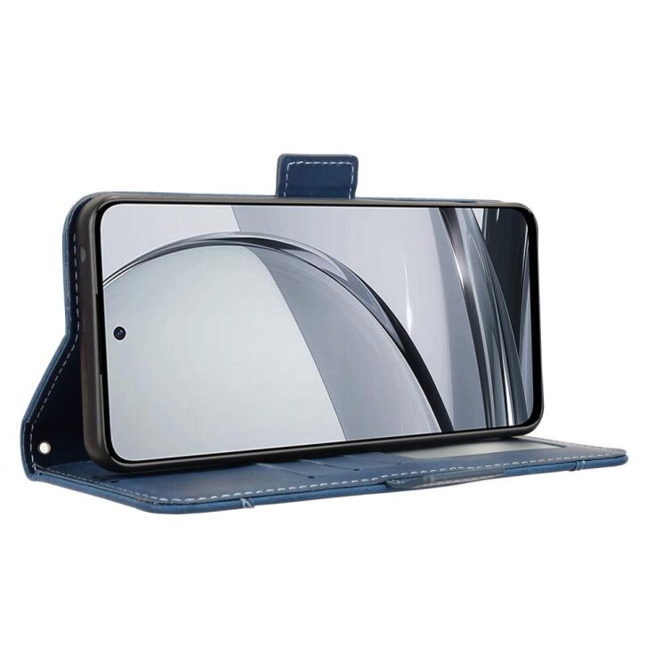 Чехол Deexe Wallet Stand для ZTE Nubia Focus Pro - Blue: фото 3 из 8
