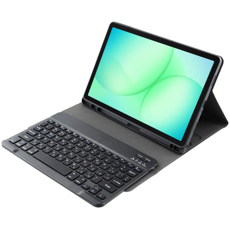 Чехол-клавиатура UniCase Keyboard Cover для Samsung Galaxy Tab A11 Plus (X230/236) - Black: фото 2 из 9