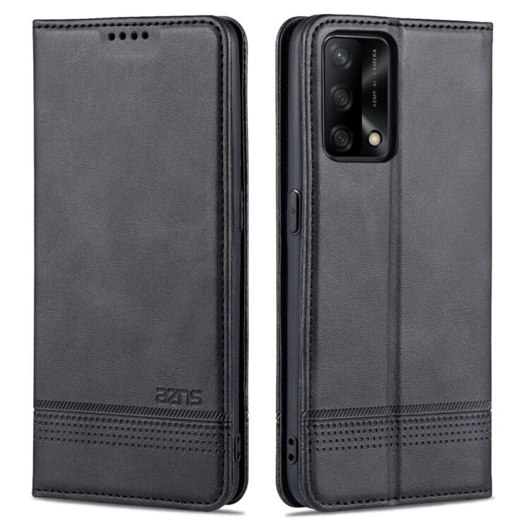 Чехол-книжка AZNS Classic Series для OPPO A74 - Black: фото 1 из 9