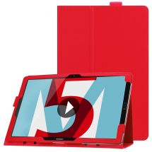 Чехол-книжка Deexe Book Type для Huawei MediaPad M5 10 - Red: фото 1 из 7
