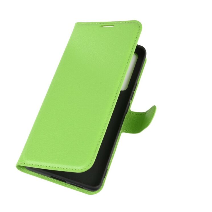Классический чехол-книжка Deexe Book Type для VIVO X50 Pro - Green: фото 6 из 6
