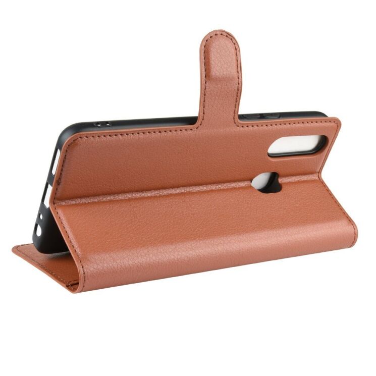 Класичний чохол-книжка Deexe Book Type для VIVO Y19 - Brown: фото 5 з 6