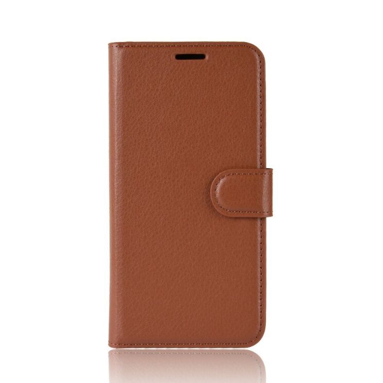 Класичний чохол-книжка Deexe Book Type для VIVO Y19 - Brown: фото 2 з 6