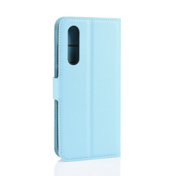 Классический чехол-книжка Deexe Book Type для Xiaomi Mi CC9e / Mi A3 - Blue: фото 6 из 6