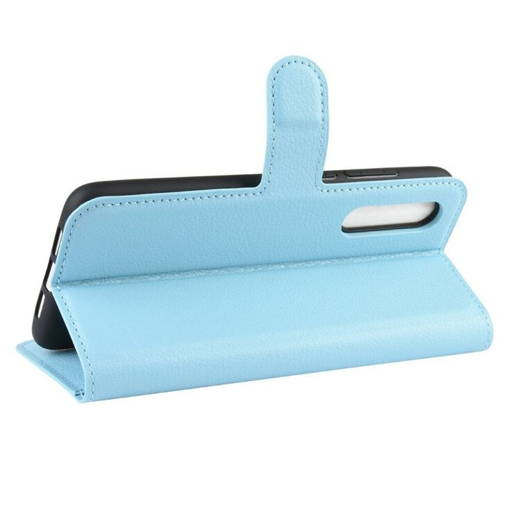 Классический чехол-книжка Deexe Book Type для Xiaomi Mi CC9e / Mi A3 - Blue: фото 5 из 6