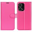 Чехол-книжка Deexe Book Type для Xiaomi Poco F5 / Redmi Note 12 Turbo - Rose (327323M)