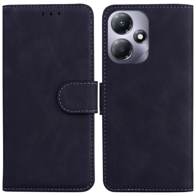 Чохол-книжка Deexe Classic Series для Infinix Hot 30 Play (X6835B) - Black: фото 1 з 8