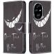 Чохол-книжка Deexe Color Wallet для Honor 200 Pro - Don't Touch My Phone (362140B). Фото 1 з 6