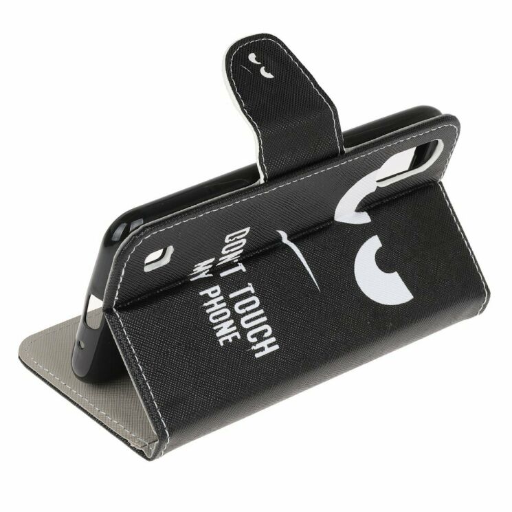 Чехол-книжка Deexe Color Wallet для Samsung Galaxy A01 (A015) - Don't Touch My Phone: фото 4 из 7