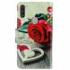 Чехол-книжка Deexe Color Wallet для Samsung Galaxy M11 (M115) - Red Rose (255106L). Фото 2 из 5