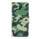 Чехол с рисунком Deexe Color Wallet для Sony Xperia 1 - Camouflage (217309G). Фото 1 из 5