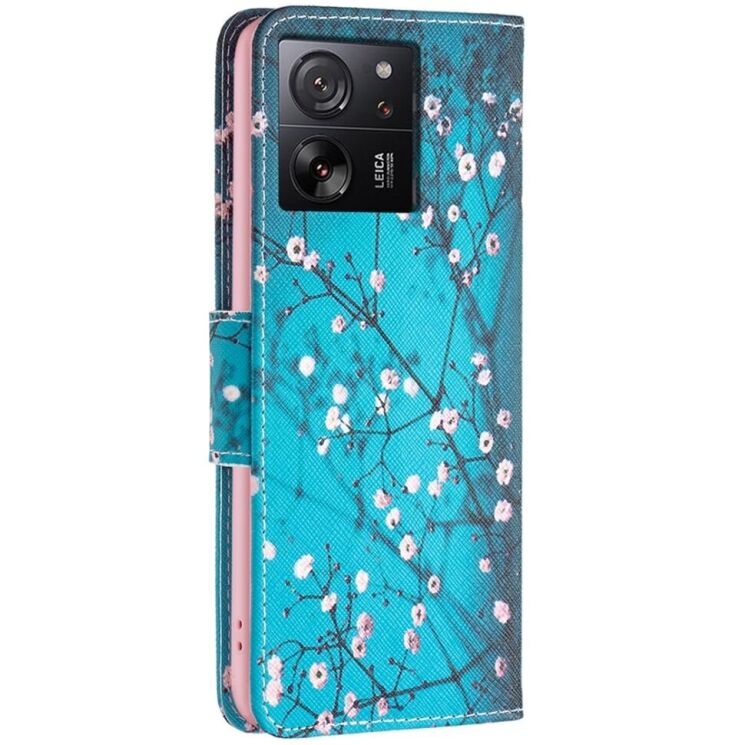 Чехол-книжка Deexe Color Wallet для Xiaomi 13T / 13T Pro - Plum Blossom: фото 4 из 8