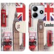 Чохол-книжка Deexe Color Wallet для Xiaomi Redmi Note 14 4G - London Big Ben (373466J)