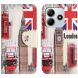 Чохол-книжка Deexe Color Wallet для Xiaomi Redmi Note 14 4G - London Big Ben (373466J). Фото 1 з 5