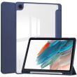Чехол-книжка Deexe Crystal Back для Samsung Galaxy Tab A9 Plus (X210/216) - Dark Blue (339237DB)