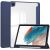 Чехол-книжка Deexe Crystal Back для Samsung Galaxy Tab A9 Plus (X210/216) - Dark Blue: фото 1 из 8